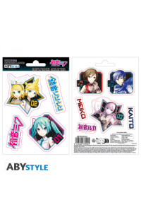 Hatsune Miku - Stickers - 16X11cm, 2 Sheets - Characters X5 - slika proizvoda