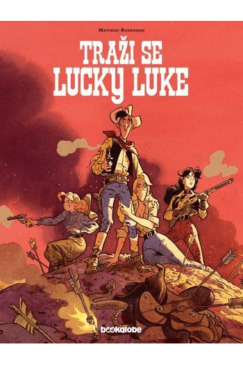 Traži Se Lucky Luke (Strip) - naslovnica