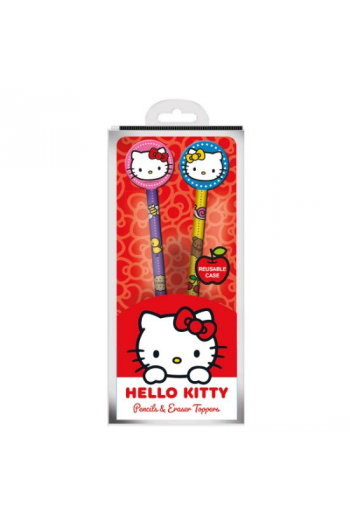 Pyramid Hello Kitty (Sisters) Pencils And Toppers 2Pk - slika proizvoda
