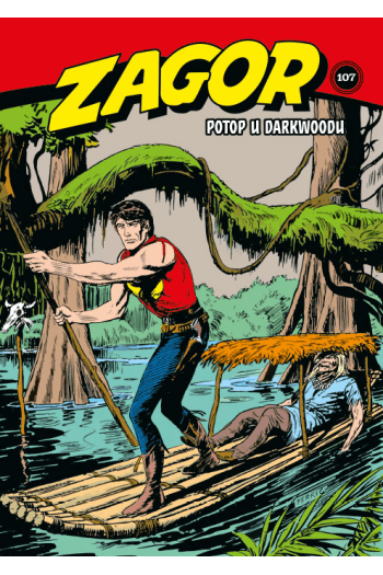 Zagor kolor 107: Potop u Darkwoodu (Strip) - naslovnica