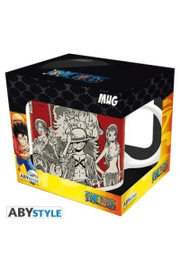 One Piece - Mug - 320 Ml - Luffy'S Crew Japanese Style - Subli