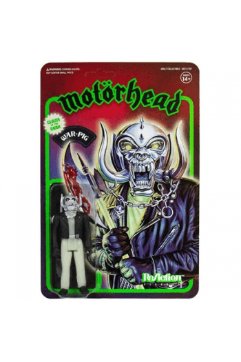 Motorhead Warpig Glow In The Dark Reaction Figure - omot