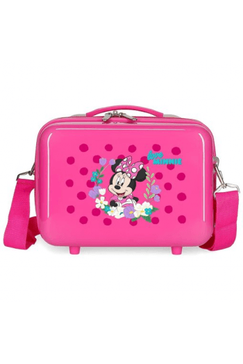 Toaletna torba putna  Minnie Golden Days Adaptable Fucsia - slika proizvoda
