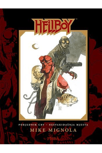 Hellboy - Pobjednik crv - Nesvakidašnja mjesta (Strip) - naslovnica