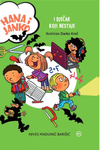 Hana i Janko i dječak koji nestaje - naslovnica