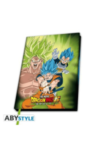 Dragon Ball Broly - A5 Notebook "Broly Vs Goku & Vegeta"