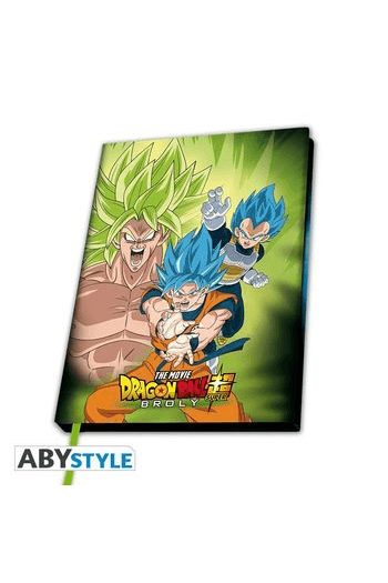 Dragon Ball Broly - A5 Notebook "Broly Vs Goku & Vegeta" - slika proizvoda