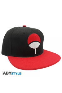 NARUTO SHIPPUDEN - Snapback Cap - Black & Red - Uchiha - slika proizvoda