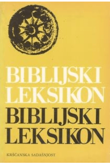 Biblijski leksikon - naslovnica