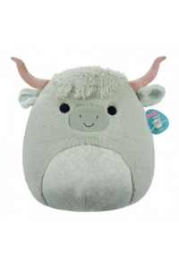 Squishmallows Fuzzamallow 30cm Easter - Iver - Zeleno Brdsko Govedo - slika proizvoda
