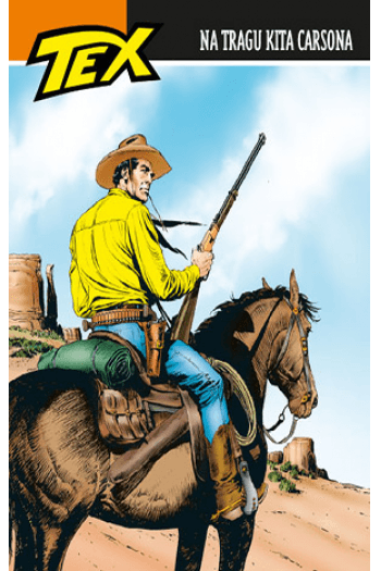 Tex Willer 146: Na tragu Kita Carsona (Strip) - naslovnica