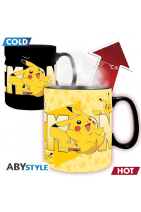 Pokemon - Mug Heat Change - 460 ml - Pikachu - Cardboard Box - slika proizvoda