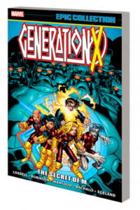 Generation X Epic Collection: The Secret Of M (Strip) - naslovnica