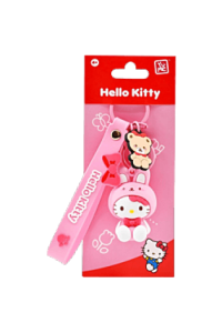 Yume Hello Kitty & Friends Animal Series Keychain With Hand Strap - Hello Kitty - slika proizvoda