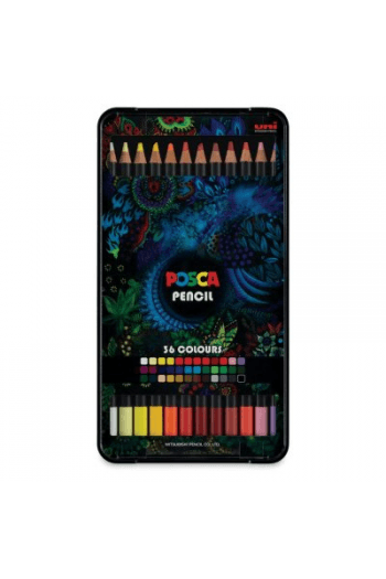 Drvene bojice Uni Posca kpe-200 (4.0) u luksuznoj kutiji 36/1 - slika proizvoda