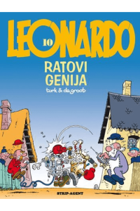 Leonardo 10: Ratovi genija (Strip) - naslovnica