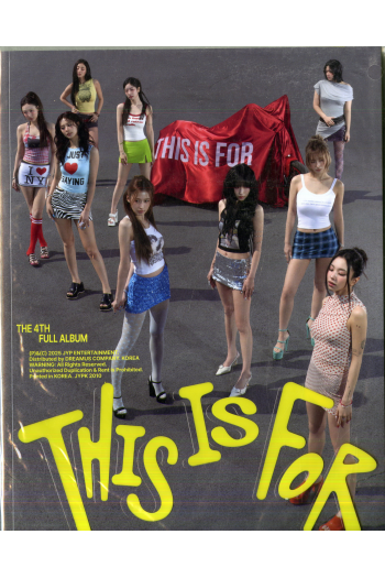TWICE - This Is For (Is Ver.) CD - omot