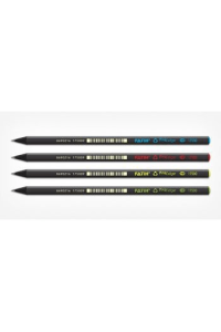 Grafitna olovka Pensan 17500/S Triedge,crno drvo