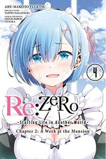Re:ZERO - Starting Life in Another World-, Chapter 2: A Week at the Mansion, Vol. 4 (manga) - naslovnica