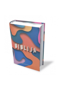 Biblija. Stari i Novi zavjet. Platno (šareno/srebro)