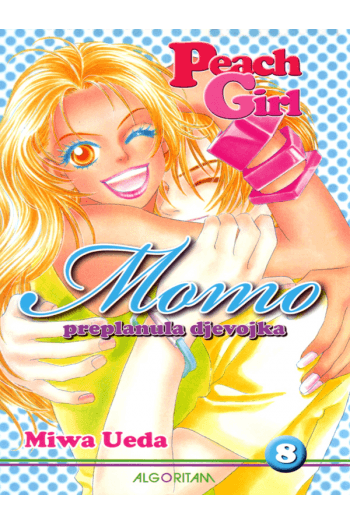 Peach Girl, Momo – Preplanula djevojka 8 (Manga) - naslovnica