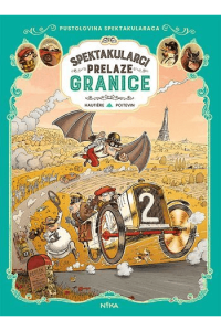 Spektakularci 04: Spektakularci prelaze granice (Strip) - naslovnica