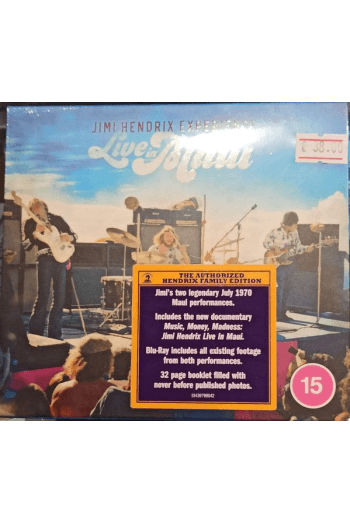 Jimi Hendrix - Live In Maui CD - omot