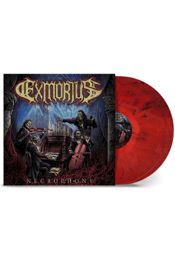 Exmortus - Necrophony Red, Black Vinyl LP - omot