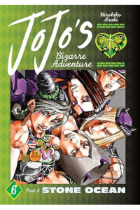 JoJos Bizarre Adventure: Stone Ocean, [Part 6] Vol. 06 (Manga) - naslovnica