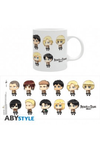Attack On Titan - Mug - 320 Ml - All Chimis - Subli - Box - slika proizvoda
