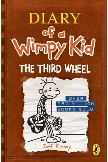 Diary of a Wimpy Kid #07: The Third Wheel - naslovnica