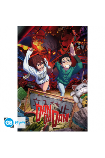 Dan Da Dan - Poster Maxi 91.51 - Key Art Momo & Okarun - slika proizvoda