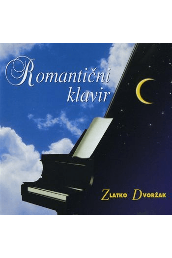 Zlatko Dvoržak - Romantični klavir CD - omot