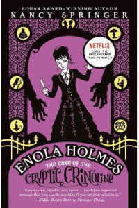 Enola Holmes: The Case of the Cryptic Crinoline - naslovnica
