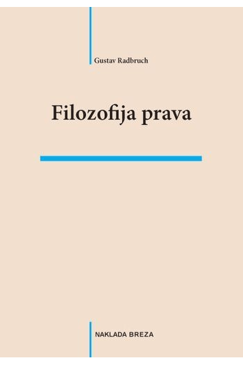 Filozofija prava - naslovnica