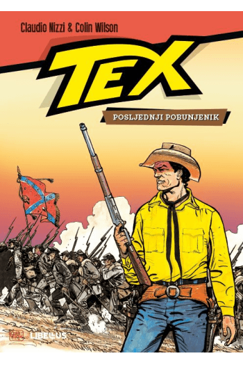 Tex Willer kolor gigant 14 - Posljednji pobunjenik (Strip) - naslovnica