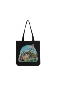 Platnena torba Jež (crna)