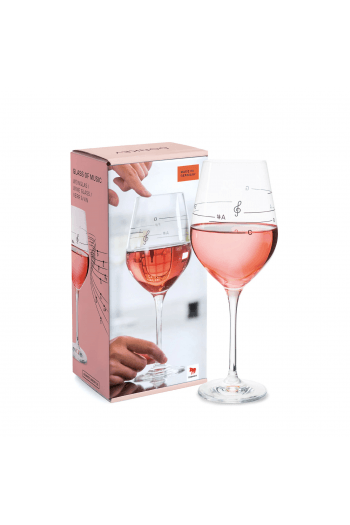 Glass of Music - wine glass with print - slika proizvoda