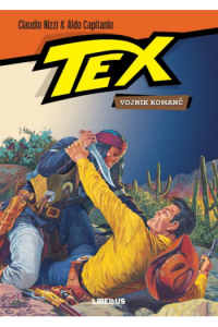 Tex Willer kolor gigant 08 - Vojnik Komanč (Strip) - naslovnica