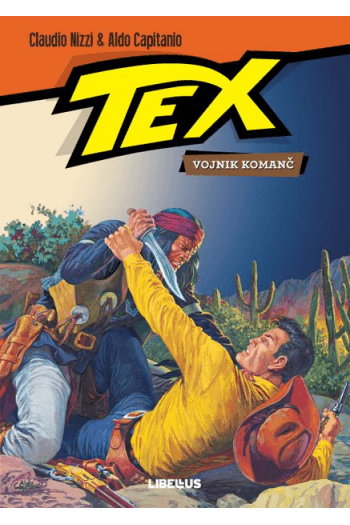 Tex Willer kolor gigant 08 - Vojnik Komanč (Strip) - naslovnica
