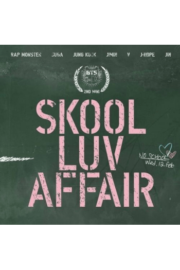BTS - Skool Luv Affair (2Nd Mini Album) CD - omot