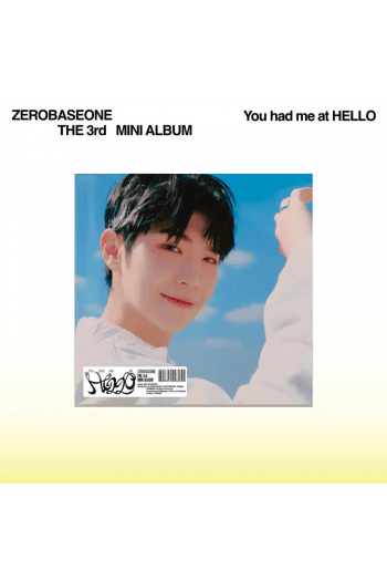 Zerobaseone - 3Rd Mini Album [You Had Me At Hello] [Digipack Ver [Kim Tae Rae Ver.] CD - omot