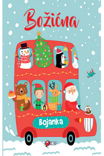 Božićna bojanka - naslovnica
