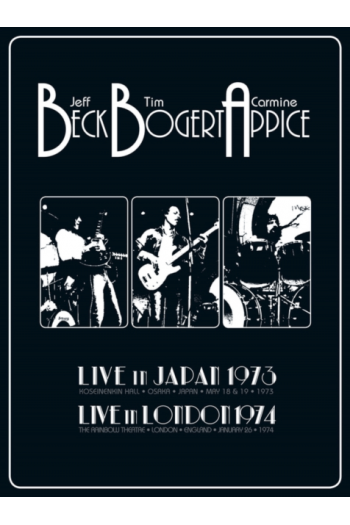 Beck, Bogert and Appice - Live in Japan 1973 & Live in London 1974 CD - omot