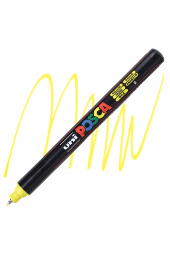 Marker Uni pc-1mr Posca žuti - slika proizvoda
