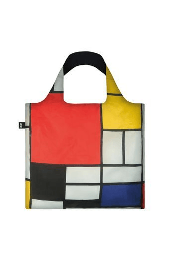 Loqi Pm.Co-Piet Mondrian Composition With Red Yellow Blue and Black Bag - slika proizvoda