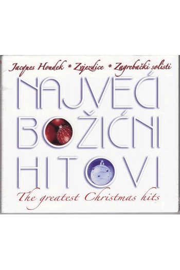 Jacques Houdek - Zvjezdice i zagrebački solisti - najveći božićni hitovi CD - omot
