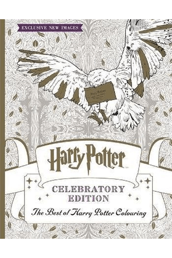 Harry Potter Colouring Book Celebratory Edition : The Best of Harry Potter Colouring - naslovnica