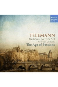 Age Of Passions - Telemann: Pariser Quartette 1-3 CD - omot
