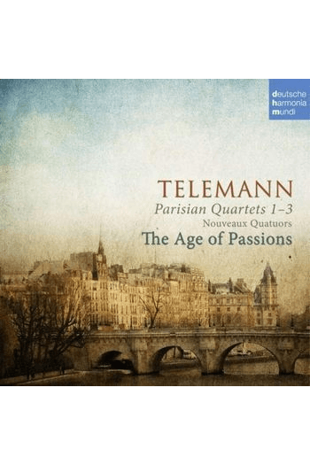 Age Of Passions - Telemann: Pariser Quartette 1-3 CD - omot